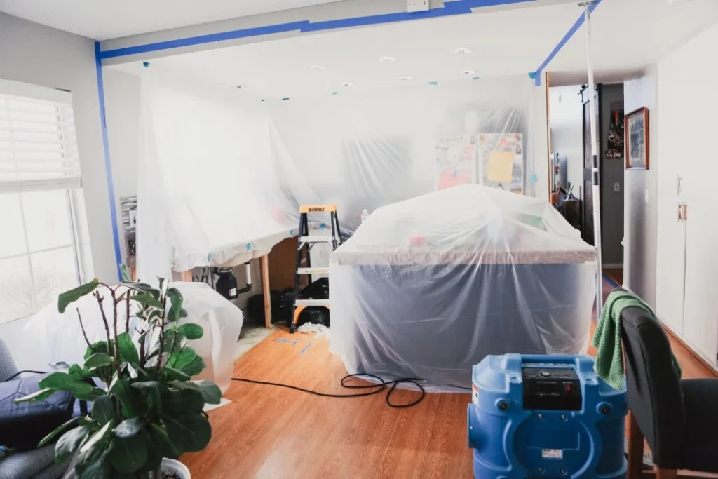 water damage equipment