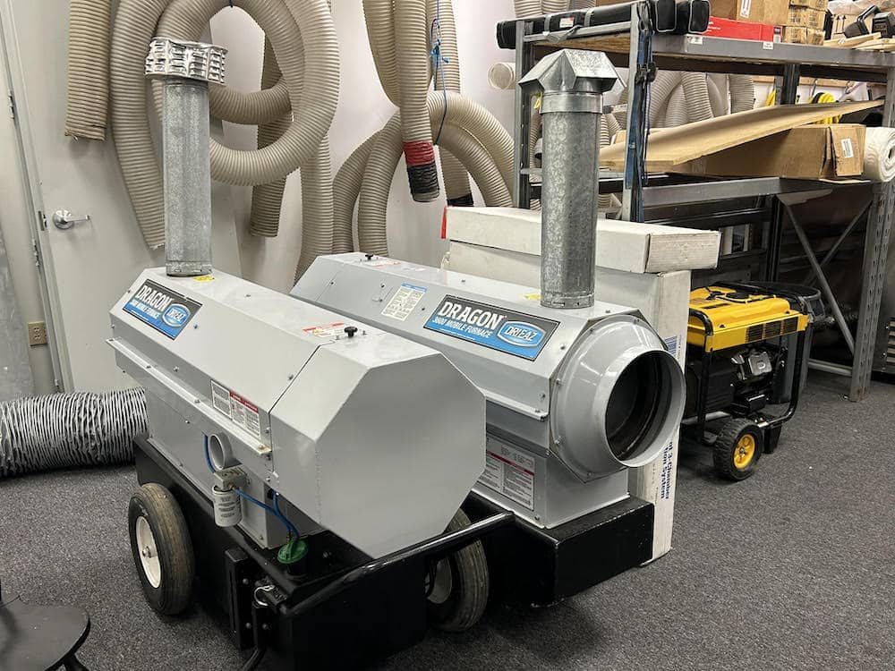 Drying and dehumidification